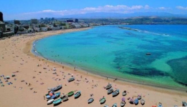 Apartamentos Syria Las Canteras Las Palmas de Gran Canaria Bagian luar foto